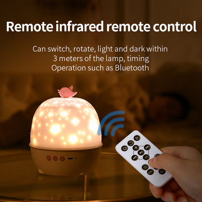 Projection Lamp 6 Kinds Bluetooth Sound Lamp LED Night Lamp Indoor Atmosphere Lamp Birthday Gift